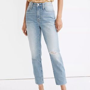 Madewell Curvy Perfect Vintage Jean